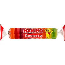Желейні цукерки Haribo Roulette фруктове асорті, 25 г - мініатюра 2