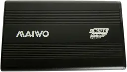 Карман Maiwo внешний для HDD 2,5″ SATA через USB3.0 на винтах алюм. черн. (K2501A-U3S чорний)