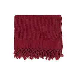 Плед Lotus Home - Rius red червоний 130x170 - мініатюра 2