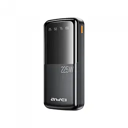 Зовнішній акумулятор, Power bank зі швидкою зарядкою AWEI P13K 20000mAh PD22 5W Чорний