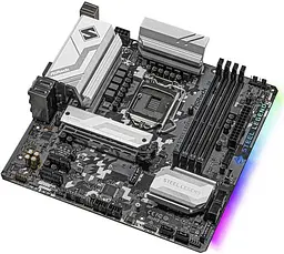 Материнська плата AsRock B560M Steel Legend (B560M Steel Legend) (Socket 1200, Intel B560, Micro-ATX) Б/в - мініатюра 3