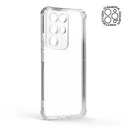 Прозрачный чехол для Realme C85 Pro 4G с защитой камеры и усиленными бортами, тонкий, силиконовый, бесцветный, ударопрочный, противоударный бампер с закрытой камерой, ArmorStandart (ARM89901) - мініатюра 2