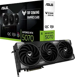 Відеокарта GeForce RTX 5070 12GB Asus TUF Gaming OC (TUF-RTX5070-O12G-GAMING)
