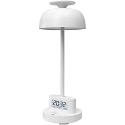 LED лампа настiльна Videx VL-TF24W 8W 4000K з акумулятором та RGB біла (VL-TF24W)