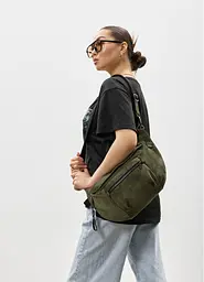 Сумка бананка Sambag DistrictDart оливкова 38×21 см (80460419) - мініатюра 2