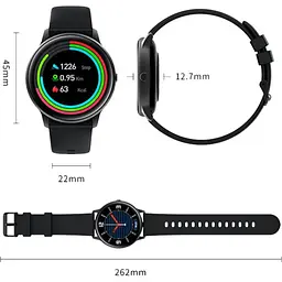 Смарт-годинник Xiaomi iMilab KW66 Smart Watch чорний - мініатюра 4