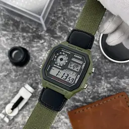 Чоловічий годинник Casio AE-1200WHB-3B Зелений ( AT1141-0226 ) - мініатюра 5