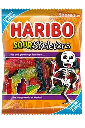 Желейні цукерки Haribo Sour Skeletons 160 g