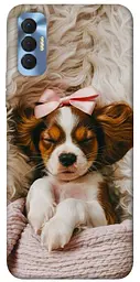 TPU чохол Demsky Sleepy spaniel для TECNO Spark 8P