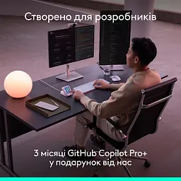Контролер LOGITECH MX Keypad Pale Grey - мініатюра 3
