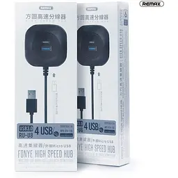 HUB адаптер Remax Fonye High Speed ​​RU-U8 USB 3.0 - мініатюра 2