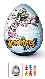 Яйце шоколадне Monzhar Monsters з сюрпризом 25 г - мініатюра 2
