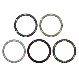 Безель Sikai для смартгодинника Xiaomi Watch S3 Black-yellow - мініатюра 7