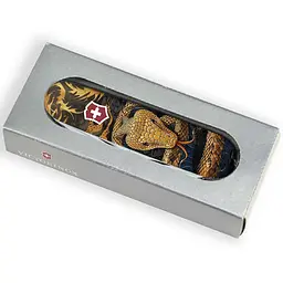 Ніж Victorinox Huntsman Zodiac 91мм 15функ Дерев'яна змія - мініатюра 9