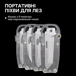 Набір змінних клинків Roxon (BA14; BA15; BA17) 3in1 для S501U, S502U, S802 - мініатюра 5