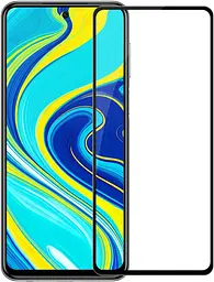 Захисне скло Tempered Glass 11D Premium Full Glue Xiaomi Redmi Note 9S / 9 Pro / 9 Pro Max black - мініатюра 1
