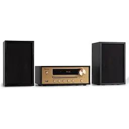 Стереосистема Auna Berklee HiFi Stereo радио FM USB BT (10040457)
