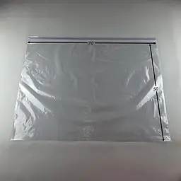 Пакети Zip-Lock прозорі 70x50 см, 100 шт, 50 мкм, поліетиленові пакети із застібкою - мініатюра 2