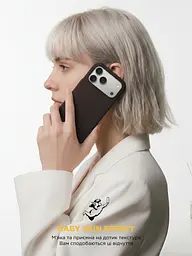 Силиконовый чехол с MagSafe для Apple iPhone 17 Pro Max, ICON2 MagCase, коричневый, противоударный, панель с мягкой подкладкой, защита всего корпуса, поддержка беспроводной зарядки, совместим с защитными стеклами и пленками, ArmorStandart (ARM87084) - мініатюра 9