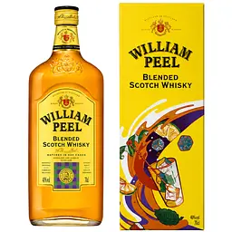 Віскі William Peel 0.7 л 40% у подарунковій упаковці 