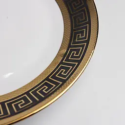 Тарілка сервірувальна порцелянова Meander 27 см Yiwu WZJ-105P - мініатюра 3
