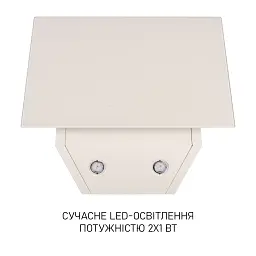 Витяжка декоративна похила Minola HVS 5242 IV 700 LED - мініатюра 9