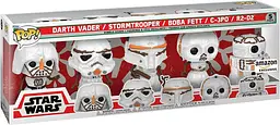 Набір фігурок Funko Pop Фвнко Поп Star Wars Holiday: Snowman 5 Pack Зіркові Війни SW HS 5 - мініатюра 2