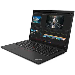 Ноутбук Lenovo ThinkPad T14 Gen 4 з процесором Intel Core i5-1335U pana la 4.6 GHz, 14", WUXGA, IPS, 16GB, 512GB SSD, Intel UHD графікою, Windows 11 Pro, Thunder чорний, 3y Courier or Carry- - мініатюра 6
