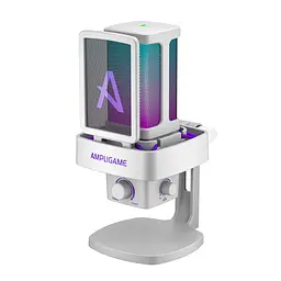 Мікрофон конденсаторний Fifine Ampligame USB White (Q8PROW) - мініатюра 3