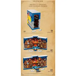 Конструктор Reobrix Книга Шира 3D (66035) [160762] - мініатюра 4