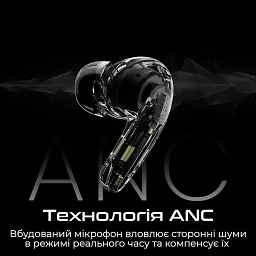 Bluetooth-гарнітура HiFuture Flybuds4 Black (flybuds4.black) - мініатюра 4
