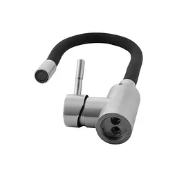 Змішувач для кухні з гнучким виливом Agua Acero-INOX035NS-1 CV023288 Хром матовий - мініатюра 7