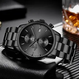 Чоловічий наручний годинник Cheetah Mars Black - мініатюра 4