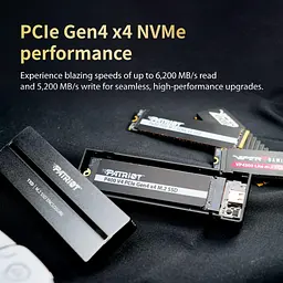 Накопичувач SSD Patriot m.2 NVMe 500GB P400 V4 PCIe 4.0 x4 TLC 512 480 (P400VP500GM28H) - мініатюра 4