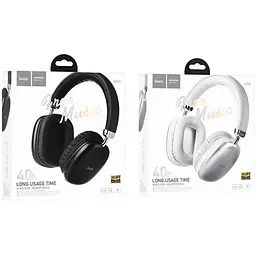 Навушники Bluetooth Hoco W35 Black - мініатюра 4