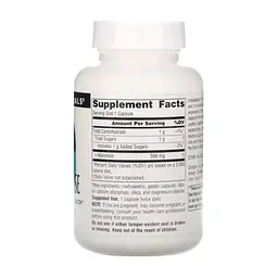 Вітамінно-мінеральний комплекс Source Naturals D-Манноза 500мг, 60 капсул (SNS-02198) - мініатюра 2