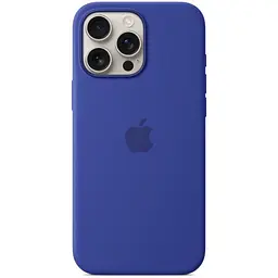 Силіконовий чохол CasePro Silicone Case з MagSafe Ultramarine для iPhone 16 Pro Max - мініатюра 4