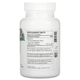 Цитрат магнію Thorne Magnesium Citramate, 90 капсул - мініатюра 2