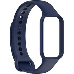 Силіконовий ремінець BeCover для Xiaomi Redmi Smart Band 2 Deep Blue (709364) - мініатюра 3