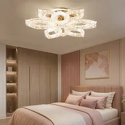 Світлодіодна люстра Splendid Ray LD/10S LED (GD), золото, білий, 90 Вт, від 10-18 м²