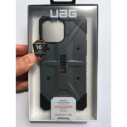 Оригінальний протиударний чохол UAG Pathfinder для iPhone 13 Pro Max (6.7") Silver (113167113333) - мініатюра 10