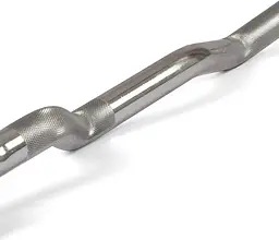 Гриф для штанги Toorx Max 300 Kg EZ curl 120 см 50 мм (BCO-120) - мініатюра 4