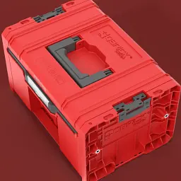 Ящик для інструментів Qbrick System PRO Drawer 1 2.0 Basic з 1 висувним ящиком з ABS-пластику червоний - мініатюра 4