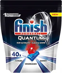Капсули для посудомийних машин Finish Quantum Ultimate, 40 шт. - мініатюра 2