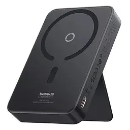 Портативне зарядне бездротове - акумулятор Baseus MagPro Magnetic Bracket 5000 mAh 20W PPCXZ05 - мініатюра 3
