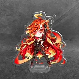 Акрилова колекційна фігурка Геншин Імпакт - Genshin Impact Chibi (Маувіка) (1) 10 см