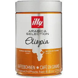 Кава у зернах illy Arabica Selection Ethiopia 250г.