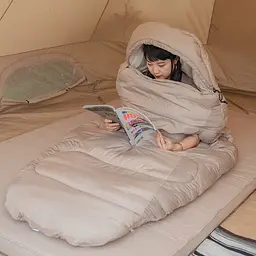 Спальний мішок овальний Naturehike PS300 CNK2350WS026, бежевий - мініатюра 6