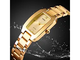 Наручний годинник жіночий 1400GD Gold Skmei acs0030770 - мініатюра 4