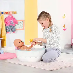 Автоматична ванночка для ляльки BABY BORN – ЛЕГКЕ КУПАННЯ (світло, звук) BABY born 835784 - мініатюра 8